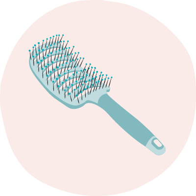 فرش الشعر المنحنية